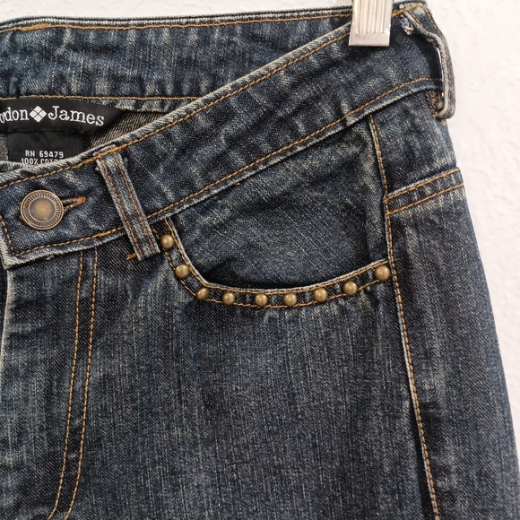 Gordon James Embroidered Boot Jeans - Picture 4 of 8